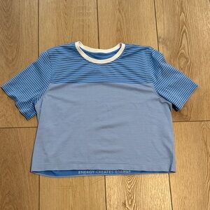 Lululemon striped top size xl worn once